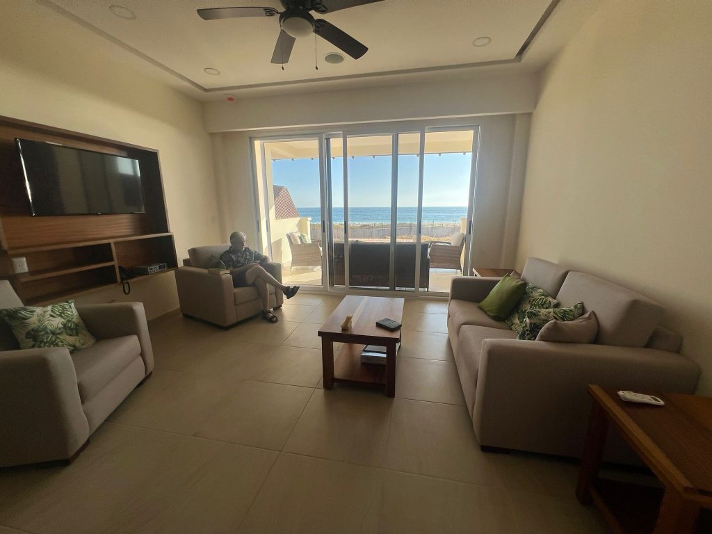 Beautiful ocean view right from your living room