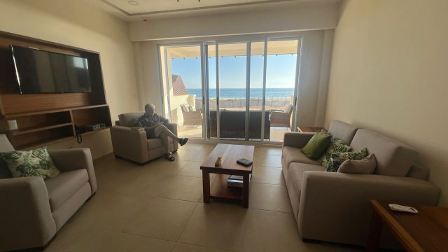 Beautiful ocean view right from your living room